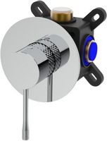 Смеситель для душа Allen Brau Priority 4.0 5.31C12-00 (с внутренней частью, 1 выход) хром — фото 1, Смеситель для душа