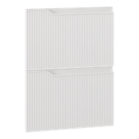 Фасад тумбы под раковину VIGO Neo 600-0-2 (Como) белый к корпусу тумбы 265 (277) — фото 1, Тумбы под раковину