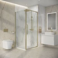 Товар: Душевое ограждение Niagara Nova NG-45-10ASG-A80SG-34 (100х80х195) прямоугольник,распашная,золото сатин,стекло прозрачное,2 места - фото 5 Душевое ограждение Niagara Nova NG-45-10ASG-A80SG-34 (100х80х195) прямоугольник,распашная,золото сатин,стекло прозрачное,2 места — фото 5, Прямоугольные душевые уголки