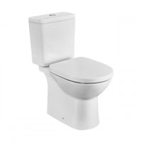 Товар: DEBBA ROUND Чаша унитаза напольного c безободковым смывом, двойной выпуск, белая. ROCA 734299P00Y - фото 2 DEBBA ROUND Чаша унитаза напольного c безободковым смывом, двойной выпуск, белая. ROCA 734299P00Y — фото 2, Напольные унитазы