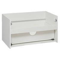 Тумба подвесная AXIOMA 80 /1 ящ/ AQUA DE MARCO 2080WGAXI/H — фото 4, Тумбы под раковину