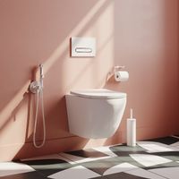 Унитаз подвесной безободковый, Blanco Q, IDDIS, арт-BLQNDSEI25 — фото 1, Подвесные унитазы