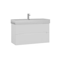 Товар: Тумба с раковиной ORKA Malta 100 подвесная, белый матовый 5001477 - фото 5 Тумба с раковиной ORKA Malta 100 подвесная, белый матовый 5001477 — фото 5, Тумбы с раковиной