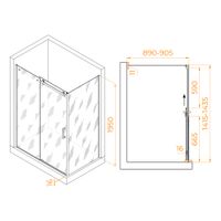 Товар: Душевой уголок RGW TO-44-1B (TO-14B + Z-060-2B) 1400x900 020744149-14 - фото 1 Душевой уголок RGW TO-44-1B (TO-14B + Z-060-2B) 1400x900 020744149-14 — фото 1, Душевые уголки