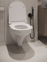 Agger Унитаз подвесной безободковый белый с инсталляцией, микролифт, кнопка смыва белая арт-ATI06100+APB188 — фото 6, Комплекты унитаз + инсталляция