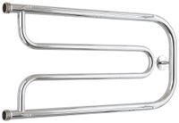 Полотенцесушитель водяной Стилье Дуэт 2 полки 320х650 резьба-сгон 1" Без покрытия арт-00015-3265 — фото 5, Водяные полотенцесушители
