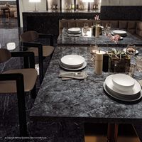 Плитка Marvel Dream Grigio Intenso 75x150 Lappato (1,125 кв.м) арт-AORU — фото 4, Керамическая плитка