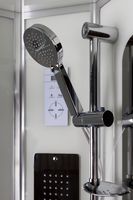 Душевая кабина Niagara Premium NG-6001-01GD (90х90х220) низкий поддон(16 см),стекло прозрачное,4 места 60010114GD — фото 7, Душевые кабины