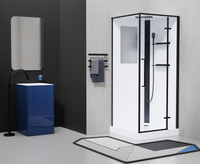 Кабина душевая ESBANO ESM-QUADRO-90 (Right) Размер: 90 х 90 х 215 арт-ESKM90QDR — фото 1, Душевые кабины