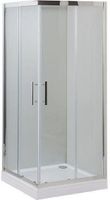 Душевой уголок Aquanet Delta Cube 100x100, прозрачное стекло арт-NPE1142 — фото 1, Квадратные душевые уголки