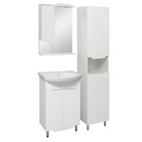 Зеркальный шкаф VIKTORIA 55 /левый/ AQUA DE MARCO 1055CVIC/L — фото 6, Зеркальные шкафы в ванную