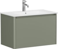 Тумба под раковину Allen Brau Gravity 80 олива матовый арт-1.370013.CGM — фото 1, Тумбы под раковину