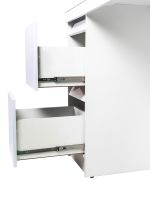 Orange Sistema STM-100TUW+RA Тумба напольная с раковиной под стиральную машину, белый STM-100TUW+RA — фото 5, Тумбы под раковину