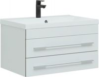 Тумба под раковину Aquanet Верона 75 белый (подвесная 2 ящика) арт-00176669 — фото 1, Тумбы под раковину