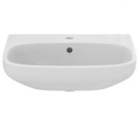 Раковина подвесная Ideal Standard i.life A 55 отверстие под смеситель, с переливом, белый арт-T470601 — фото 1, Раковины напольные