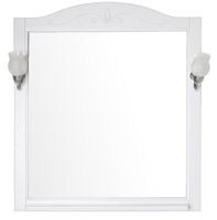 Комплект мебели для ванной Салерно 80 (Белый Патина Серебро) арт-969601 — фото 3, Комплекты мебели для ванной