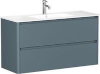 Тумба под раковину Allen Brau Gravity 120 1.370011.BGM синий матовый — фото 2, Тумбы под раковину