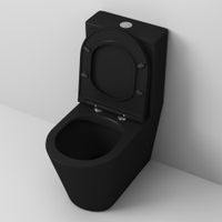 Товар: Унитаз напольный Grossman (670х380х850) безободковый,черный матовый с тонкой крышкой,микролифт,2 места арт-GR-4449BMS - фото 3 Унитаз напольный Grossman (670х380х850) безободковый,черный матовый с тонкой крышкой,микролифт,2 места арт-GR-4449BMS — фото 3, Напольные унитазы