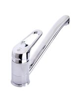 Товар: OneLife смеситель для кухни однорычажный полимерный, хром арт-P11-000cr - фото 4 OneLife смеситель для кухни однорычажный полимерный, хром арт-P11-000cr — фото 4, Смесители для кухни