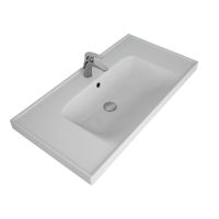 Раковина керамическая "Грэйс 90" арт-641617 — фото 5, Раковины встраиваемые сверху