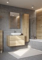 Столешница ЛИБЕРТИ 100, дуб эльвезия 1A281103LYC70 — фото 7, Столешницы под раковину