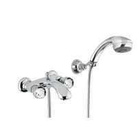 AXO SWAROVSKI См-ль д/ванны внешний, хром 18485 — фото 1, Смеситель для ванны