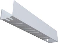 Полка Aquanet Магнум 70x12 белая матовая, с крючками арт-00302233 — фото 2, Полки для ванной и душа