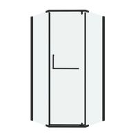 Товар: Душевое ограждение Grossman Pragma (90х90х195) трапеция,распашная,черный матовый,стекло прозрачное, 1 место арт-302.K33.03.9090.21.00 - фото 1 Душевое ограждение Grossman Pragma (90х90х195) трапеция,распашная,черный матовый,стекло прозрачное, 1 место арт-302.K33.03.9090.21.00 — фото 1, Душевые уголки трапеция