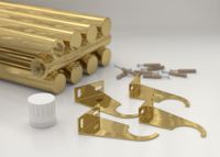 Отопительный радиатор Сунержа Эстет-11 EU50 500х720 16 секций Золото 03-0312-5016 — фото 3, Радиаторы отопления