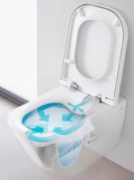 Товар: Gap Чаша подвесная 540, Rimless ROCA арт-734647L000 - фото 5 Gap Чаша подвесная 540, Rimless ROCA арт-734647L000 — фото 5, Подвесные унитазы