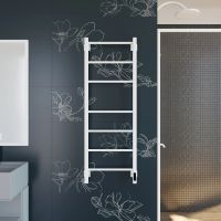 Полотенцесушитель электрический Grota Costa 430х1200 белый Costa 430х1200 RAL9016 EL — фото 6, Электрические полотенцесушители