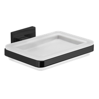 Товар: Мыльница COLOMBO DESIGN BASICQ B3701.NM настенная цвет черный матовый - фото 3 Мыльница COLOMBO DESIGN BASICQ B3701.NM настенная цвет черный матовый — фото 3, Мыльницы