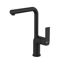 Ursus Смеситель для кухни, выс.пов.излив 175мм, р/ОД, черный, LM, арт-LM7205BL — фото 1, Смесители для кухни