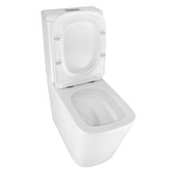 Унитаз-компакт Azario Etéreo 640х370х810 напольный, безободковый, система смыва "Скрытое Торнадо", с быстросъемным сиденьем микролифт арт-AZ-8203 — фото 3, Напольные унитазы