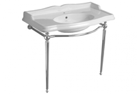 Консоль SIMAS ARCADE напольная цвет хром ARCG2 — фото 1, Консоли для раковины