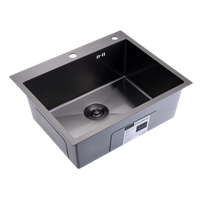 Кухонная мойка Splenka S702.6050.09, графит — фото 1, Кухонные мойки