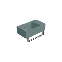 Товар: раковина подвесная/накладная KUBE X 40x23 без отверстия под смеситель, без перелива агава матовый арт-9484004 - фото 3 раковина подвесная/накладная KUBE X 40x23 без отверстия под смеситель, без перелива агава матовый арт-9484004 — фото 3, Раковины подвесные