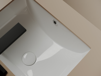 Раковина встраиваемая снизу Ceramicanova Era, с отверстием слива - перелива 460x348x213 мм, белый, арт.CN15002 — фото 3, Раковины встраиваемые снизу