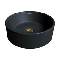 Раковина Grossman (410х410х150) черная матовая,1 место арт-GR-3013BM — фото 1, Раковины накладные