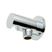 Товар: RICAMBI Держатель для лейки cо штуцером, 1/2", хром 30894 - фото 2 RICAMBI Держатель для лейки cо штуцером, 1/2", хром 30894 — фото 2, Держатели для душа