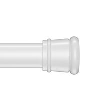 Карниз для ванной комнаты IDDIS Elegante 110-200 см, белый матовый (SRW0120i14) — фото 1, Карнизы для ванной