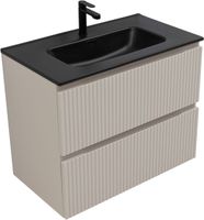 Тумба под раковину Aquanet Джейн (Flat) 80 бежевый арт-00343977 — фото 2, Тумбы под раковину