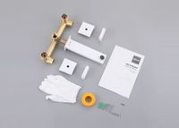 Товар: Смеситель ABBER Daheim AF82122W для раковины скрытого монтажа, белый матовый - фото 3 Смеситель ABBER Daheim AF82122W для раковины скрытого монтажа, белый матовый — фото 3, Смесители для раковины