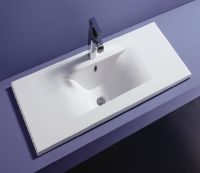 Умывальник CeramaLux YJ807-120 — фото 1, Раковины встраиваемые сверху