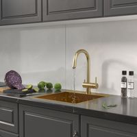 Товар: Кухонная мойка Reflexion Iseo RX2250GD брашированное золото - фото 247 Кухонная мойка Reflexion Iseo RX2250GD брашированное золото — фото 247, Кухонные мойки