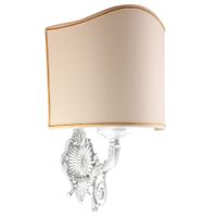 ELISABETTA Светильник настенный, ткань/хром 17043 — фото 1, Светильники в ванную