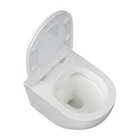 Комплект BERGES: инсталляция NOVUM кнопка O5 Soft Touch черная, унитаз OKUS Rimless 49 см, сиденье дюропласт микролифт, быстросъём арт-043390 — фото 6, Комплекты унитаз + инсталляция