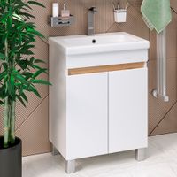 Тумба напольная с умывальником SYDNEY 60 / AQUA DE MARCO 5060WCSYD — фото 1, Тумбы с раковиной