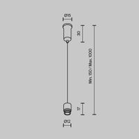 Аксессуар Technical арт-CA028SW-L1000-B — фото 5, Комплектующие для освещения