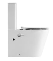 Унитаз-компакт IBERICA BLANCA BURGOS MAXI BIDE Tornado с функцией биде, белый (IB.BRM.124.1B1B) — фото 3, Напольные унитазы